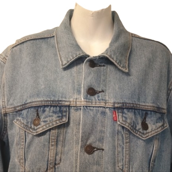 Levi's Strauss & Co Denim Men's Trucker Jacket 72334 100% Cotton Size:M - Picture 4 of 13